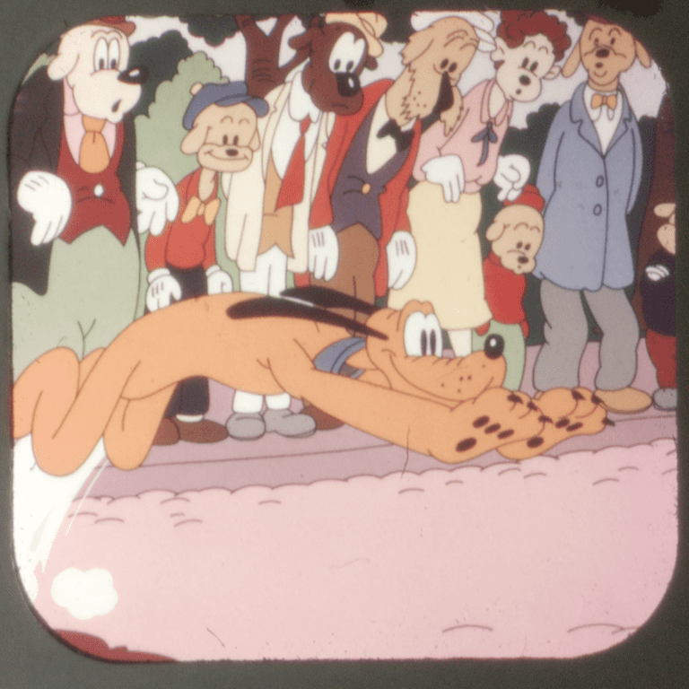 View-Master Vintage Cartoon Favorites 7 3D Reels Plus Storage Case