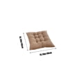 thumbnail image 5 of Outoloxit Set of 2 Thick Memory Foam Seat Cushions, 16x16x2 Inches Non-Slip Pillows for Office Chair, Car, Sofa - Universal Accent Decor for Home and Floor Sitting, 5 of 5