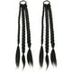 thumbnail image 1 of 2 extensiones de cola de caballo trenzada, extensiones de cabello sintético largo para mujer, 1 of 5