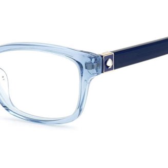 Kate Spade CRYSTAL/S 0PJP 9O Sunglasses Blue Cat Eye Frame, Grey Lenses Kate Spade CRYSTAL/S 0PJP 9O Sunglasses Blue Cat Eye Frame  main image 4