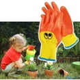 thumbnail image 4 of Children’s Small Orange Gardening Gloves with Hand Protection, by Visland, 4 of 6