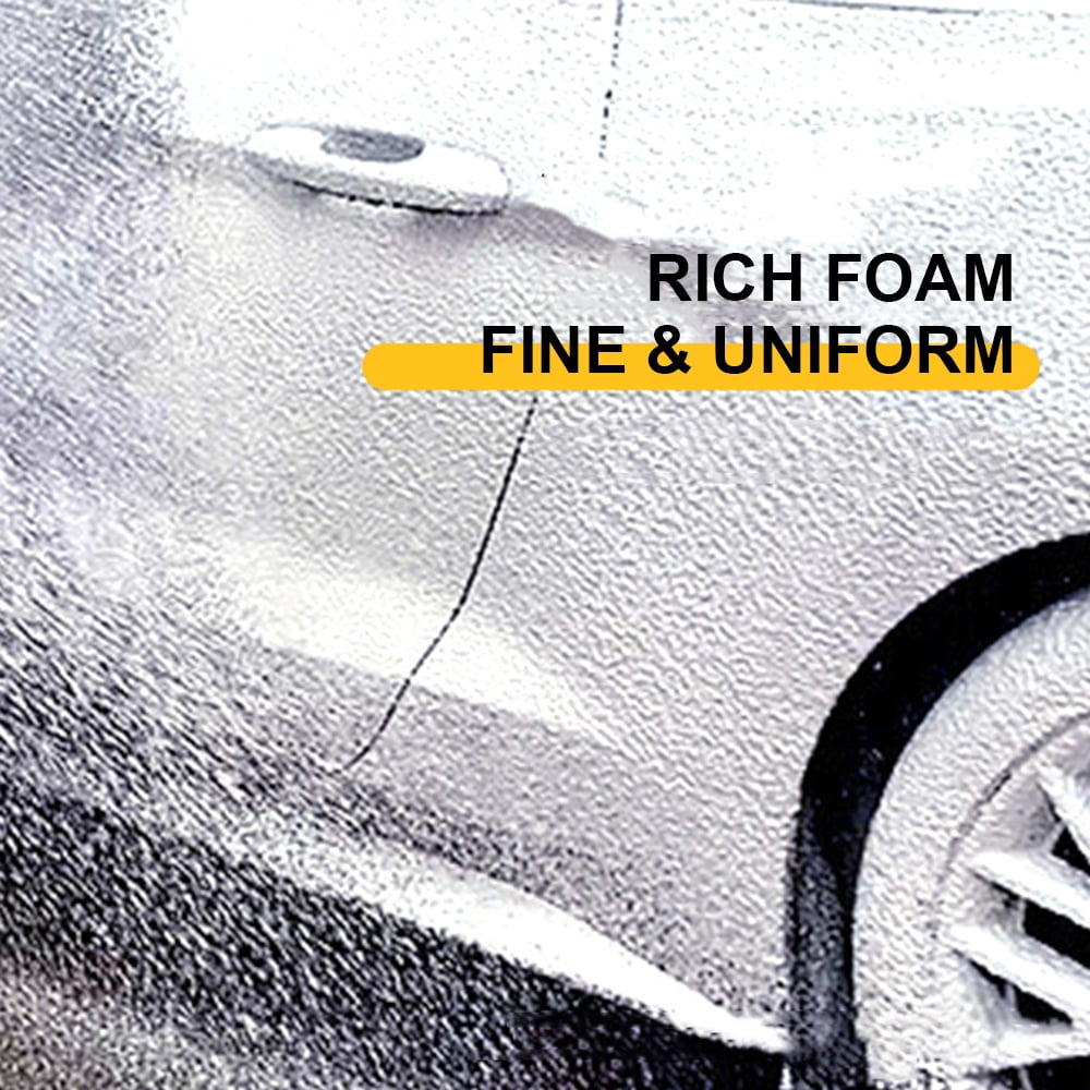 JUNGLEFLASH 1000ML Car Washing Snow Foam Sprayer Foam Cannon 4000PSI High Pressure Washer Water Gun