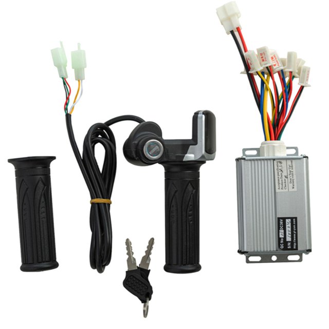 Accesorios para Patinete EléCtrico Controlador Cepillado de Motor y EmpuñAdura Giratoria de Acelerador, 48V, 1000W, para Patinete EléCtrico, Bicicleta