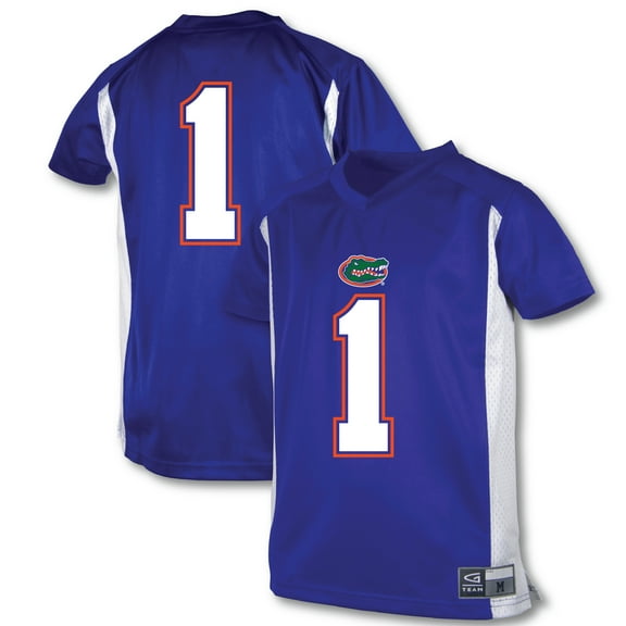 Youth Garb #1 Royal Florida Gators Football Jersey