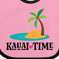 thumbnail image 4 of Inktastic Kauai Time Hawaii Island Boys or Girls Baby Bib, 4 of 4