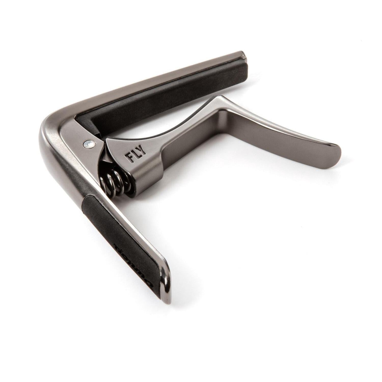 Dunlop Trigger Fly Curved Capo Gun Metal