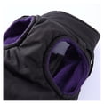 thumbnail image 4 of Waterproof Warm Dog Winter Coat with Harness, Waterproof Dog Jacket for Small Medium Large Dogs, for Labrador -S-black, 4 of 5
