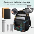 thumbnail image 5 of Yuyamidu Colorful Truck Backpack for Kids Backpacks for Boys Ages 9-11 Middle School Book Bags 6Th Grade Bookbag with Bottle Side Pockets Teens School Bags, 5 of 7