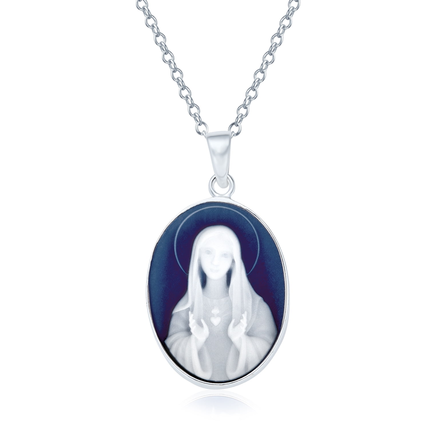 Blue Our Lady of Guadalupe Virgin Mary 