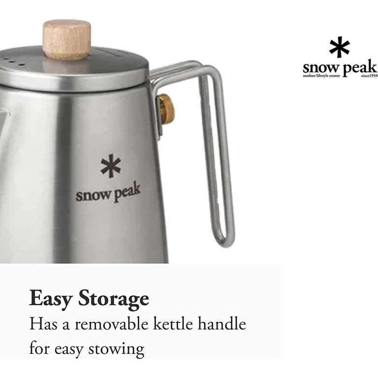 Snow Peak Field Barista Kettle CS-115 - Walmart.com
