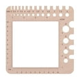 thumbnail image 4 of GUOOL Wood Knitting Gauge Rulers Crochet Accessories Quilting Rulers Knitting Tool A, 4 of 9