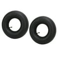 thumbnail image 1 of 15x6.00-6 Replacement Tire Inner Tubes, 2PCS Heavy Duty Shock Absorption 6 Inches Wheel Rim Rubber Inner Tube for Snow Blower Go Kart Cart, 1 of 7