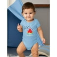 thumbnail image 2 of Buon Ferragosto Juicy Watermelon Bodysuit Infant -Image by Shutterstock,  12 Months, 2 of 4