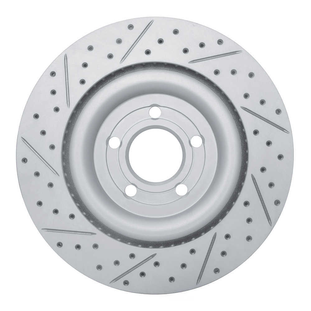 Dynamic Friction Company 830-54278R DFC Geoperformance Rotor - Drilled and Slotted