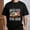 Black-2, variant on Men's T-Shirt USA Anniversary Eagle Design Patriotic Graphic Tee