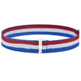 thumbnail image 6 of Men Women Fashion Buckle Casual Knitted Pin Canvas Elastic Woven Stretch Braided Belts Elastic Belts Sweater Tuck Band Sweater Band Tuck BROWN, 6 of 8