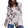 thumbnail image 1 of Blusa tipo túnica Free People Tuscan Dreams color blanco roto pequeña Sayo, 1 of 1