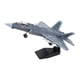 thumbnail image 2 of J35 Bloques de construcción del ensamblaje de aviones de J35 La colección de aviones de juguete para niños con base de exhibición Versátil en, 2 of 10