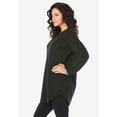 thumbnail image 3 of Roaman's Women's Plus Size Sherpa Fleece Tunic, 3 of 4