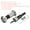 Chrome, variant on Uxcell Door Viewer Peephole Copper Privacy Door Viewer with Privacy Cover Fit Door with Drill Bit for Security 5/8",1-3/4" Bronze
