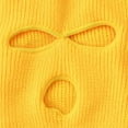 thumbnail image 3 of 3-Hole Knitted Full Face Cover Ski Mask Soft Winter Balaclava Cap Warm Knit Full Face Mask, 3 of 11