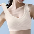 thumbnail image 5 of Hfnxid Women Bras Under $ 5.00,Women's Underwear One-Piece Color Contrast No Underwire Push-up Comfortable Buckle Comfortable Vest Bra, 5 of 5