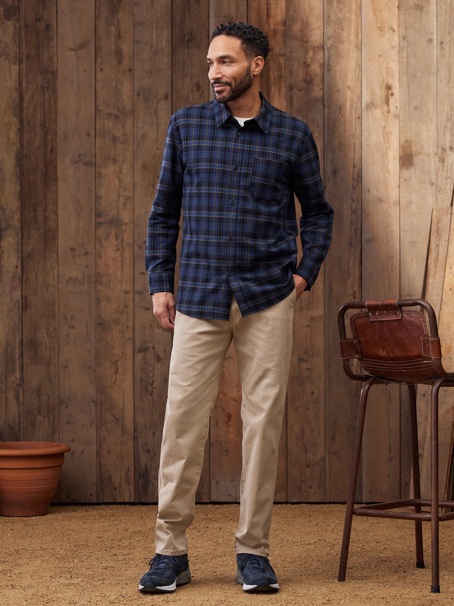 Levi Strauss Signature™ Men's and Big and Tall Essential Straight Chino Pants