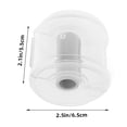thumbnail image 3 of Miangastore 4 Pcs Support de Ruban Rouleau Plastique Transparent Rond pour Usages Généraux 11.8x7.9x3.9in, 3 of 9