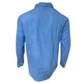 thumbnail image 4 of Npasoilc Chemise Tops for Men Cotton Linen Long Sleeve 1/3 Button Up Turn Down Collar T-Shirts Breathable Lapel Beach Shirts Daily Casual Loose Blouse Tops, 4 of 6