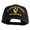 Black, variant on 1st Cavalry Division The First Team Patched Solid Cotton Twill Pro Style Cap - Black OSFM
