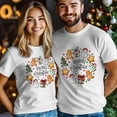 thumbnail image 4 of Mens T Shirts Merry Christmas Tree Snowman Short Sleeve Casual Men's Tee Tops Graphic T-Shirts for Teen Boys/Men, 4 of 8