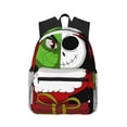 thumbnail image 1 of Goofa The Nightmare Before Christmas Pattern Casual Backpack – School Backpack Lightweight & Ergonomic Design, Water-Resistant, Spacious & Comfortable, Travel, 1 of 6