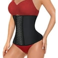 thumbnail image 4 of Women's Latex Boned Waist Trainer Cincher Slimming Hourglass Firm Control Corset Body Shaper for Weight Loss, 4 of 6