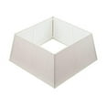 thumbnail image 1 of Tree Nest 118741 Contemparary Christmas Skirt Tree Collar, White - Large, 1 of 4