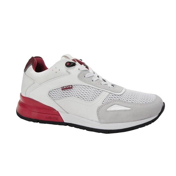 Levi's tenis moda Casual Hombre color BLANCO RUFUS 064C24 blanco 28 Levis 064C24