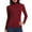 Wine, variant on Women's Turtleneck Long Sleeve Shirts Fall Fashion Basic Thermal Underwear Tops Winter Clothes 2026