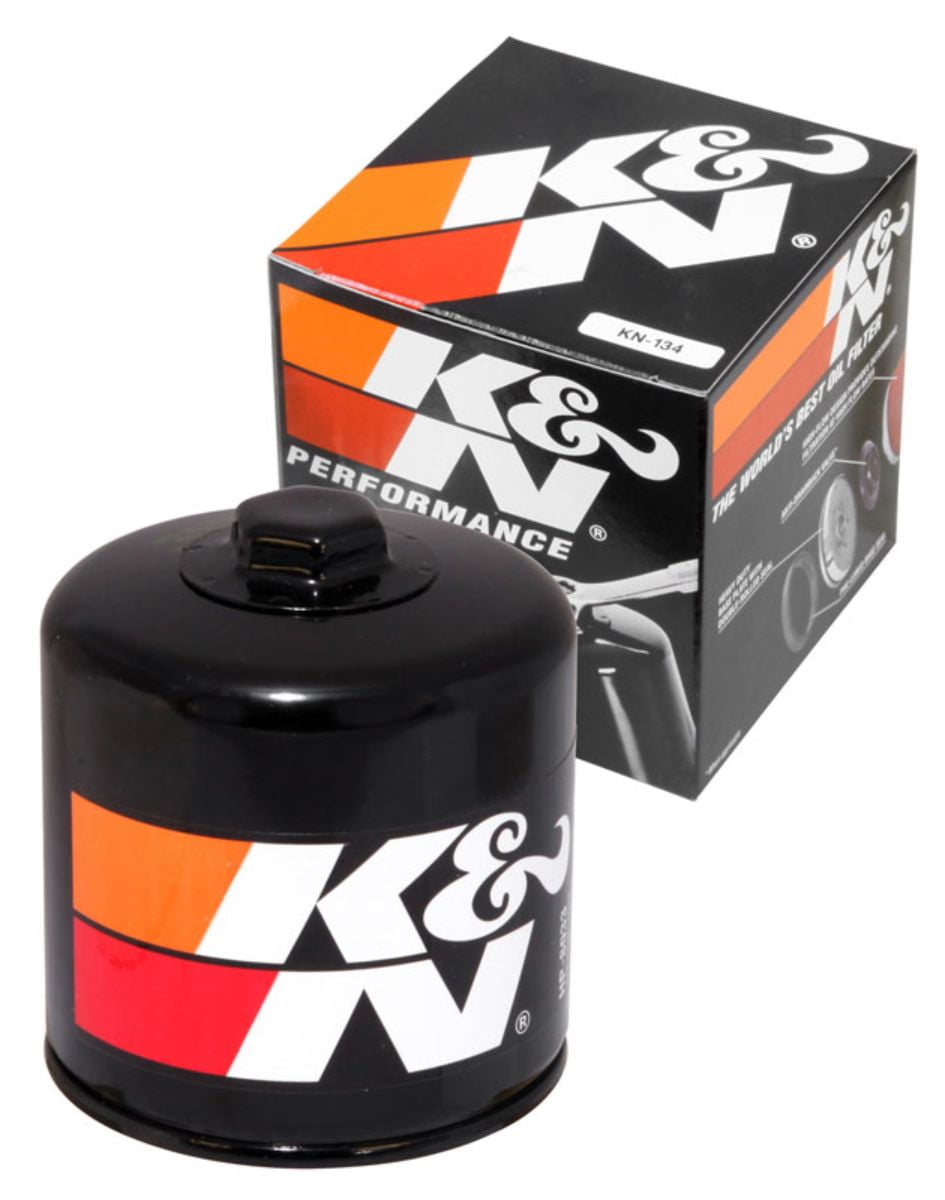 K&N Motorcycle Oil Filter: High Performance, Premium, Designed to be