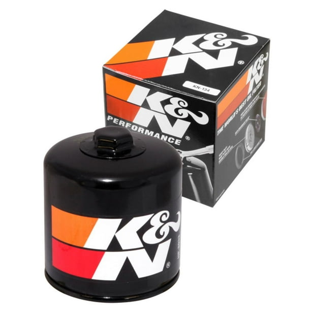 K&N Motorcycle Oil Filter: High Performance, Premium, Designed to be ...
