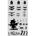 thumbnail image 2 of juego de pegatinas para ventana de Halloween, decoración de Halloween, luces de calabaza, araña fantasma, pegatinas extraíbles para ventana, 2 of 5