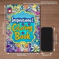 thumbnail image 3 of 2 Pcs Stress Relieving Art Coloring Pages - 22 Premium Detachable Sheets for Adults, Woodland & Sea Themes, A4 Size, Frameable Designs, Micro-Perforated Paper, 3 of 9