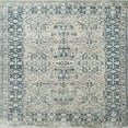 thumbnail image 1 of Ahgly Company Indoor Square Mid-Century Modern Gray Goose Gray Area Rugs, 6' Square, 1 of 1