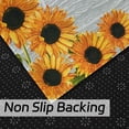 thumbnail image 4 of Sunflower Kitchen Rugs, Sunflower Kitchen Decor and Accessories, Sunflower Rugs for Kitchen, Kitchen Rugs and Mats Non-Skid Washable, Sunflower Kitchen Floor Mat, Sunflower Kitchen Mat Set of 2, 4 of 6