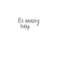 thumbnail image 3 of Adhesivo de pared Be Amazing Today Inspirational, 17 x 60 cm, PVC, 3 of 4