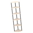 thumbnail image 3 of DOLITY Corner Shelf Corner Display Shelf Durability Frees Standing Easy to Install Storage Rack Multipurpose for Kitchen Office Home 152cm, 3 of 9