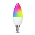 thumbnail image 2 of Inteprter Smart WiFi Tuya Luz LED E14 C37 Brillo Regulable RGB Bombillas de control de voz 500LM IP55 Decoración impermeable Iluminación de fiesta Iluminación y accesorios Inteprter HA011531-01B, 2 of 6