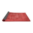 thumbnail image 2 of Ahgly Company Indoor Square Oriental Red Industrial Area Rugs, 4' Square, 2 of 4