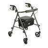 Medline Ultra Light Rollator, Titanium