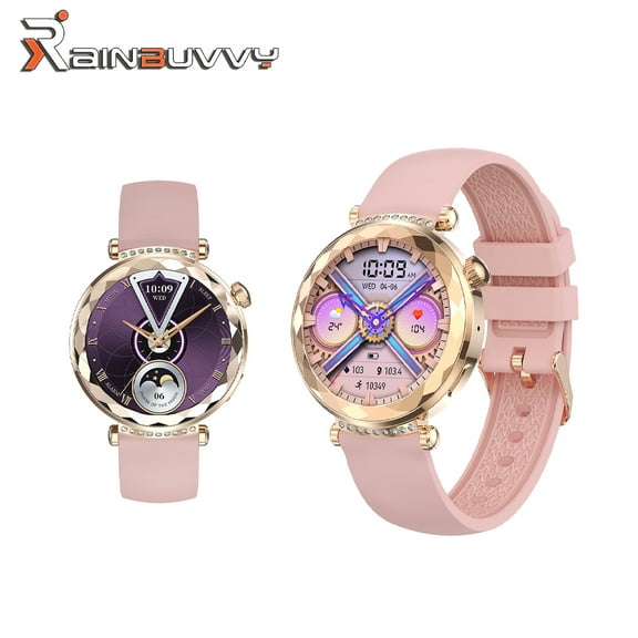 HK88 Smart Watch 1.19 Inch AMOLED NFC Sleep Monitoring Fitness Tracker Women's Watch