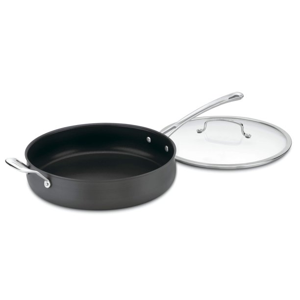 Cuisinart NonStick Hard Anodized 5 Qt. Saute Pan with Helper Handle