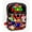 Black & Red, variant on Small Backpack - Nintendo - Super Mario, Luigi & Bowser New 089959